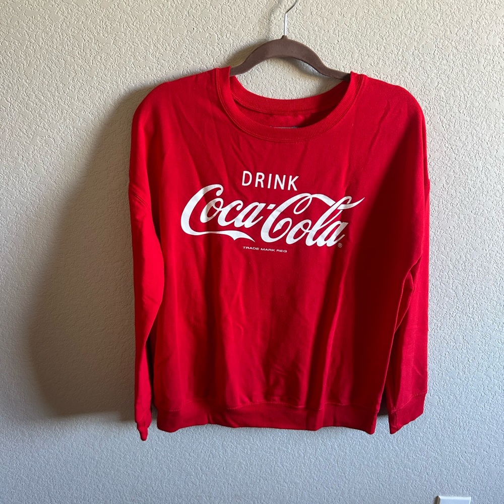 coca cola sweatshirt